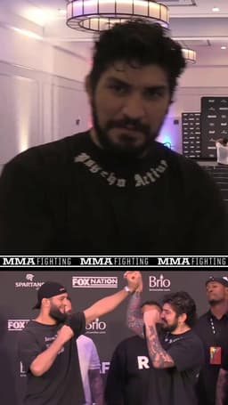 @MMAFighting: Dillon Danis was SHOCKED by Khamzat Chimaev at the #RAF10 press conference.

'How's a guy that lays ...