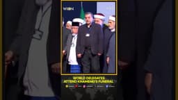 International Delegates Participates In Farewell Ceremony For Khamenei In Iran | WION Shorts