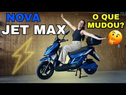 Nova Scooter Jet Max! O que mudou? 🤔