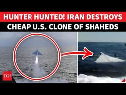 ‘FULLY DESTROYED…’: Iran HUNTS & BURNS U.S. Aircraft In Mid-Air Chase, Dramatic Video Caught On Cam