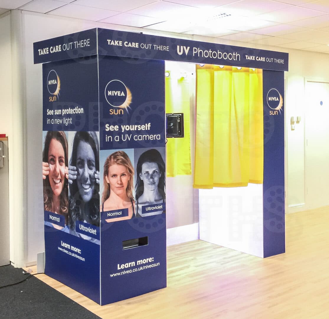 UV Photo Booth | Sunscreen UV Camera Experience