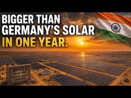 India Is Adding More Solar Power Every Year Than Most Countries Have in Total.