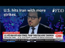 U.S. hits Iran with more strikes, Trump threatens more | Behnam Ben Taleblu | CNN