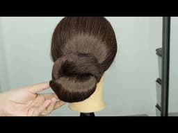 Updo Hairstyle For Long Hairs ✨