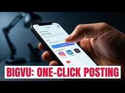 Schedule Social Media Posts with AI – BigVu 50% Off! 🚀📅”