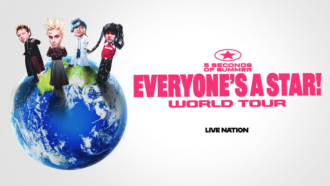 5 Seconds of Summer EVERYONE'S A STAR! World Tour