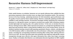 Recursive Harness Self-Improvement