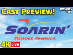🔴4K Live: Cast Preview - Soarin' Across America - Brand New Show - Walt Disney World