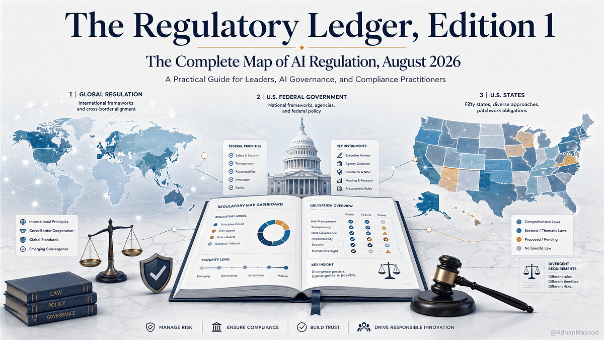 The Regulatory Ledger, Edition 1: The Complete Map of AI Regulation, August 2026