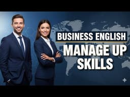 Strategic Business English to Manage Up | Speak Professionally at Work for Career Growth