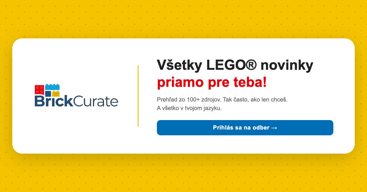BrickCurate Newsletter — 24 May 2026 | LEGO® news in English