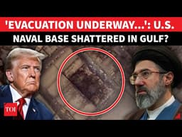 ‘RETURN BACK…’: Iran Strikes ‘COMPLETELY DEVASTATE’ US Naval Base In Gulf, Soldiers Pulled Out?