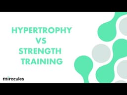 HYPERTROPHY VS STRENGTH TRAINING !