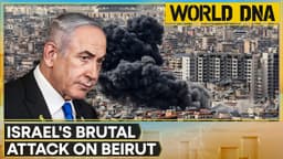 Israel-Lebanon War: IDF Launches Fresh Air Strikes in Beirut As Blasts Echo in City | World DNA