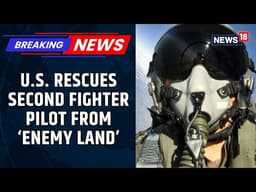 BREAKING: US Rescues Second Crew Member from Iran in Daring Military Operation | US Fighter Jets