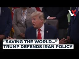 "You Want Death & Destruction?" Trump Defends Iran Policy, Warns Of Nuclear Nightmare | VERTEX