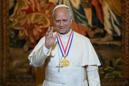 Pope Leo invites Americans to cultivate 'moral greatness' ...