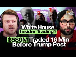 $580M in Oil Trades Placed 16 Minutes Before Trump’s Iran Announcement. Someone Left a Smoking Gun