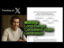 MilliVid: Long-Range Consistent Video Generation