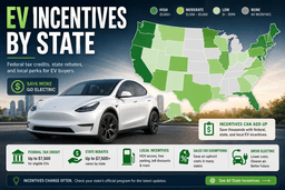 EV Incentives By State - EV Ratio