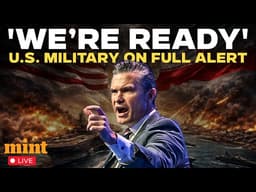 LIVE | Hegseth’s Big Iran Warning: US Military Can Resume Operations at Any Time | Iran War LIVE