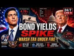🪙WARSH ERA BEGINS! Bond Yields Spike • Federal Reserve News • Interest Rates Today • Hormuz