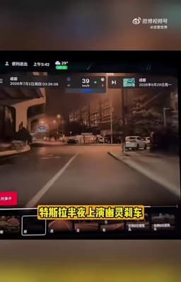 How Tesla FSD Braked for a Pedestrian It Couldn't Fully See