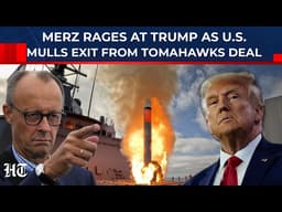 On Cam: Merz's Angry Rant Against Trump, Blaming Him For Souring Ties As US 'Exits' Tomahawks Deal