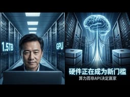 硬件正在成为新门槛：当1.5TB的开源模型GLM-5.1效果惊人时，算力而非API，决定了谁是赢家