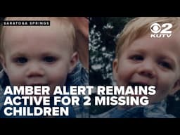Amber Alert remains active for 2 missing Saratoga Springs children