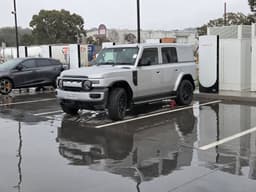 Upcoming iCaur V25 electric SUV spotted charging in ...