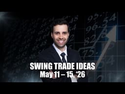 Actionable Swing Trade Ideas for May 11 – 15, 2026 | Market Update