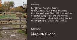 Bengtson's Pumpkin Farm E. coli Outbreak: Four of Five ...