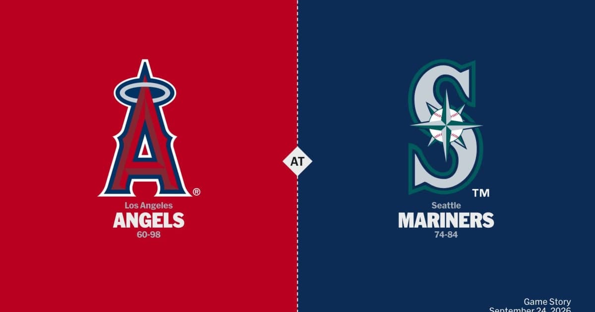 Los Angeles Angels at Seattle Mariners Game Story, Scores/Highlights