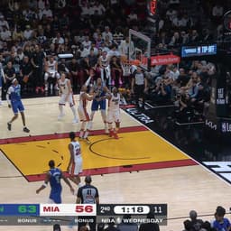 @NBA: Ant STEAL &amp; SLAM 💥

He's got a team-high 21 PTS as the Wolves lead at the break on ESPN! https:/...