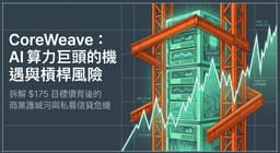DA Davidson 喊 CoreWeave #CRWV 上看 $175