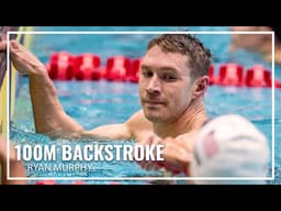 Ryan Murphy Continues Comeback With Strong 100M Backstroke | 2026 TYR Pro Swim Series Indianapolis