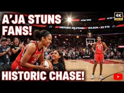 A’ja Wilson STUNS Fans with Epic Post-Game Moment! Historic Game Brings Her Closer to Tina Charles!