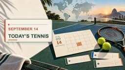 September 14 tennis schedule: Guadalajara and São Paulo order ...