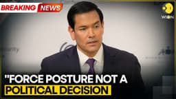 Rubio: NATO Force Model Didn't Come Up Directly in NATO Talks | WION BREAKING