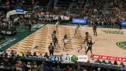 @WNBA: Yeah we're not over this sequence by Dom &amp; Fam 😮‍💨

Malonga gets the defensive stop and sprints ...