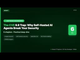 The CVE 9.9 Trap: Why Self-Hosted AI Agents Break Your Security | #NEWIT