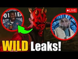 Maul SEASON 2 OFFICIAL Announced! Mando & Grogu Plot LEAKS & Images! John Boyega RETURNING?? - LIVE!