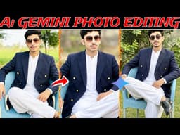 Gemini AI Photo Editing Tutorial 2026 | Viral AI Photo Editing Step by Step
