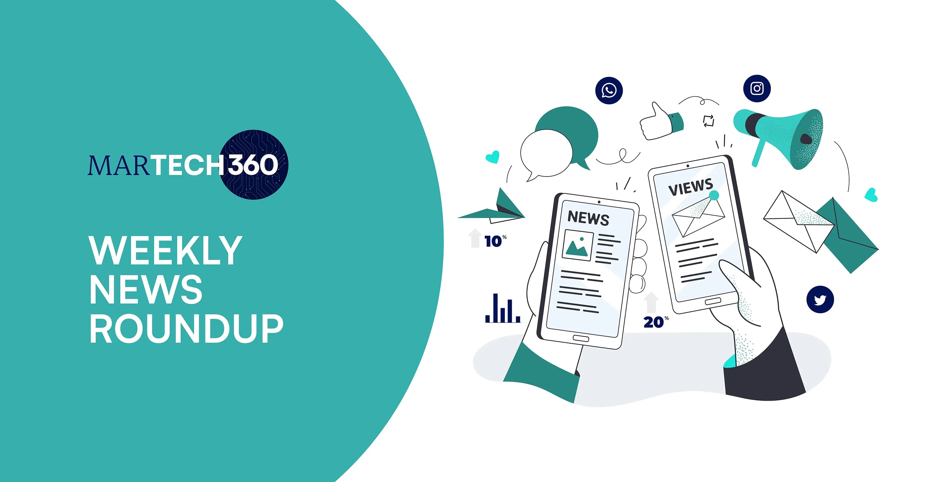 MarTech360’S Weekly News Roundup With Google, Hightouch, Silver | B Corp, Emplifi, Pipedrive, Perion, Adobe, LoopMe And More!