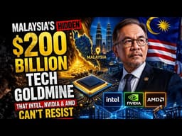 Malaysia’s Hidden $200 Billion Tech Goldmine That Intel, NVIDIA & AMD Can’t Resist