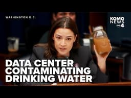 WATCH: AOC confronts EPA on water pollution near Meta data centers