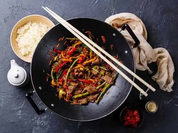 Calories in Stir-fried Chinese Broccoli with Shrimp Paste by ...