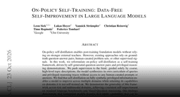 Data-Free Self-Improvement in Large Language Models