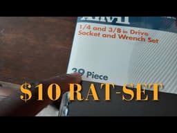 Best Budget Homeowner Tool Kit Under $10! Socket & Ratchet Set Review (Part 2)